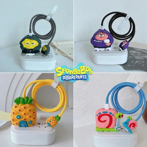SpongeBob Cable Protector - USB Figures