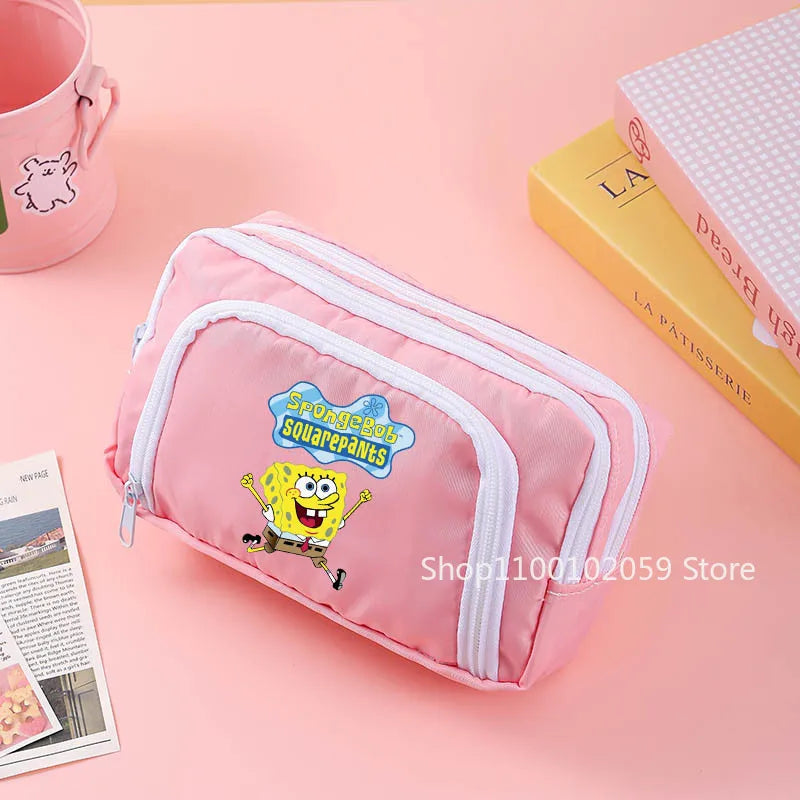 Pinkes Federmäppchen – Spongebob Schwammkopf