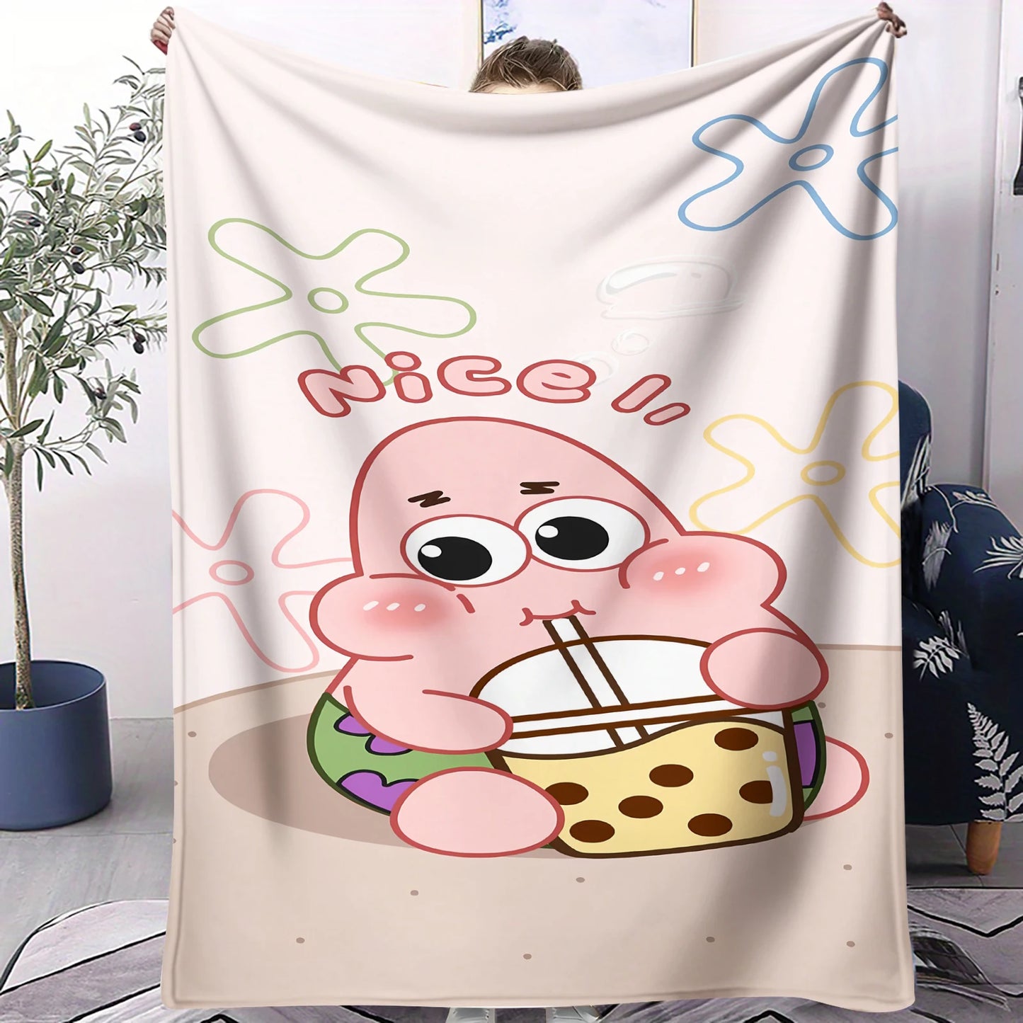 Spongebob-Decke – Modell Patrick Star Bubble Tea