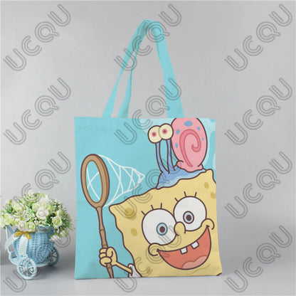 SpongeBob Tote Bag - Mischievous Face Zoom Model