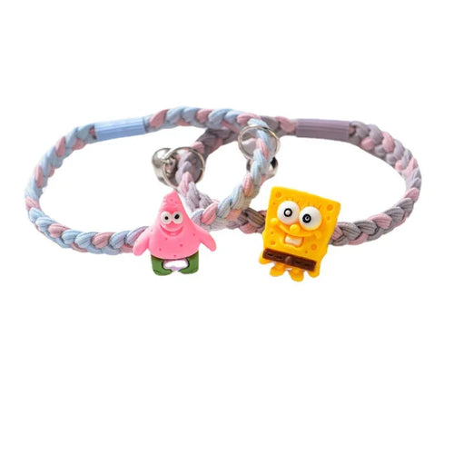 SpongeBob Armbänder – Geflochtenes Freundschafts-Duo