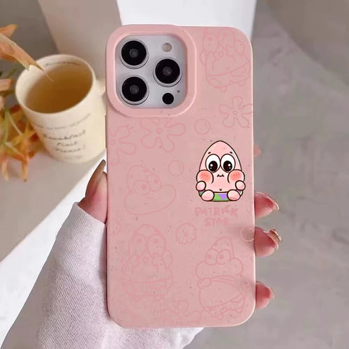 iPhone Hülle SpongeBob Schwammkopf - Patrick Pastellrosa